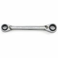 Gearwrench Gearwrench KD85202 QuadBox Ratcheting Wrench; 0.56 x 0.62 & 0.68 x 0.75 in. KD85202
